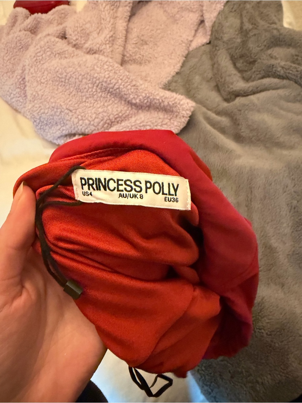 Princess Polly Crimson Strapless Tube Top - Picture 2 of 2
